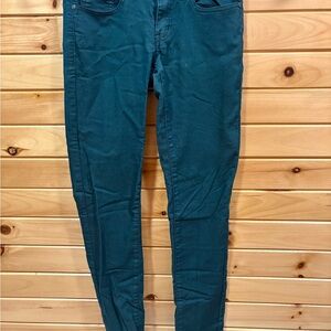 Prana Women's Dark Teal Skinny Jeans